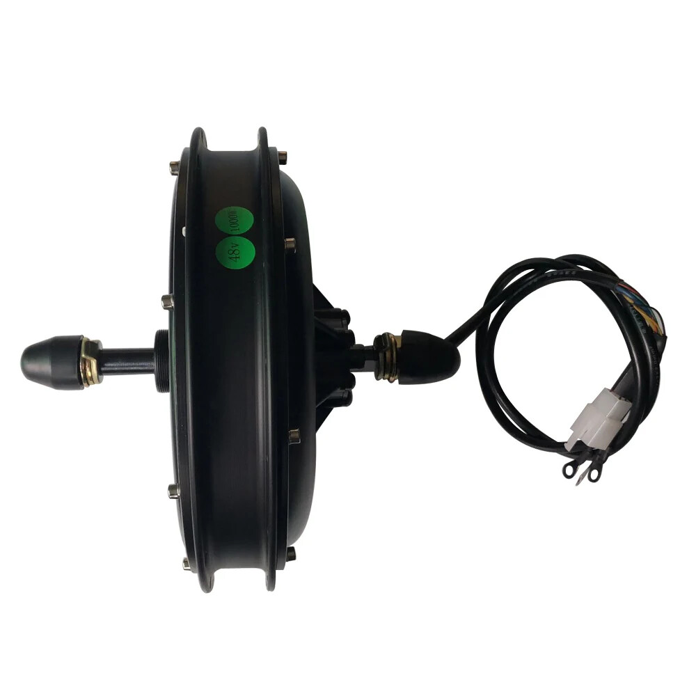 Ebike 36V 48V 500W 1000W 1500W Front Rear Freewheel Brushless Non-gear Hub Motor