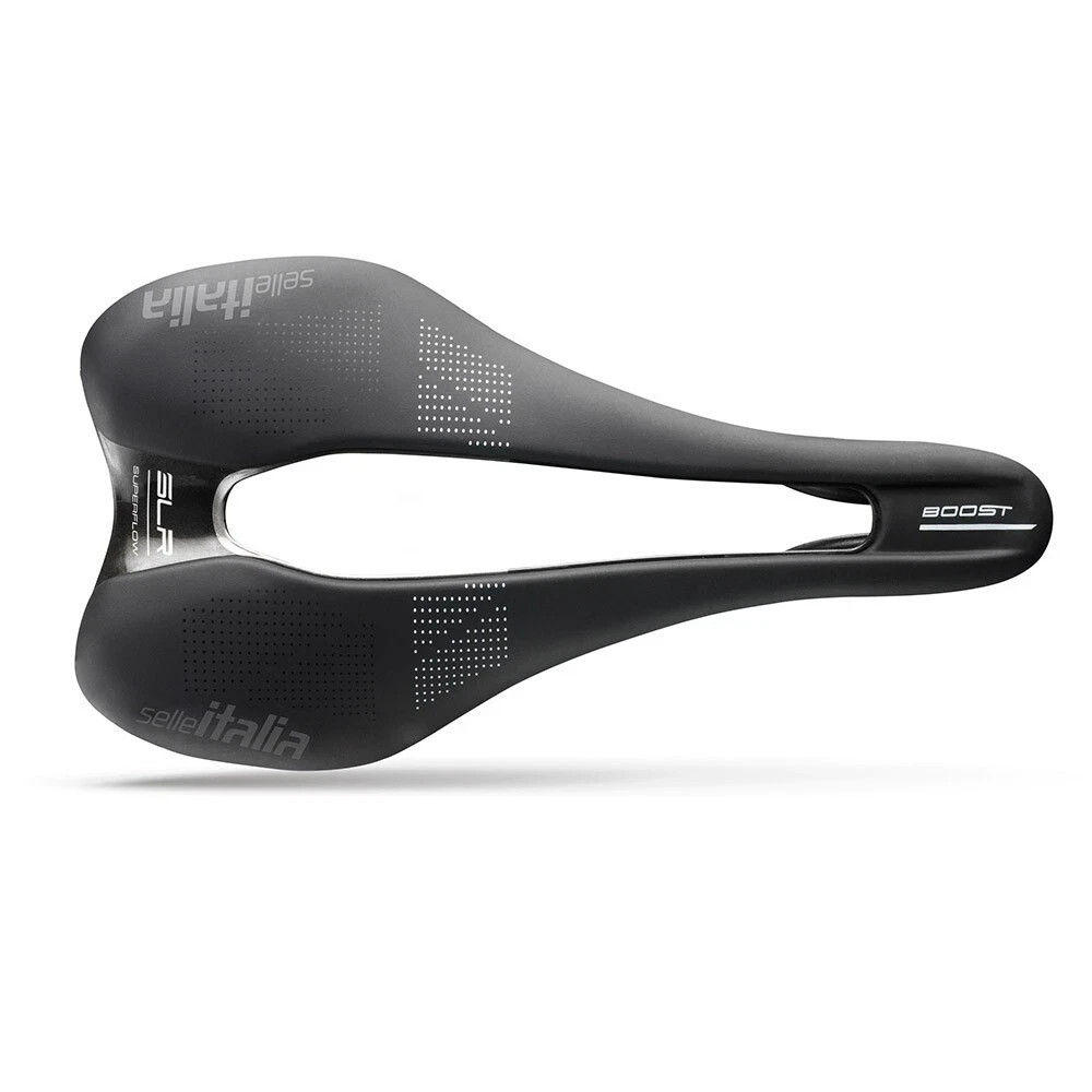 Selle Italia SLR Boost TM Superflow Road Bike Saddle–Manganese-Rail-Lightweight