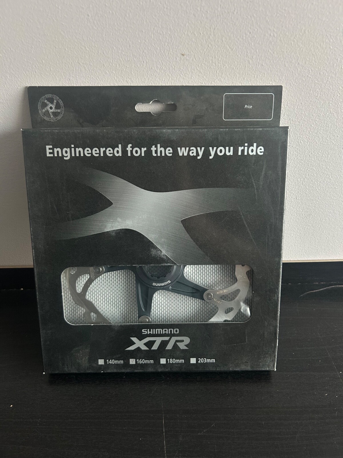 New Shimano XTR SM-RT97 160mm Center Lock Brake Rotor NEW