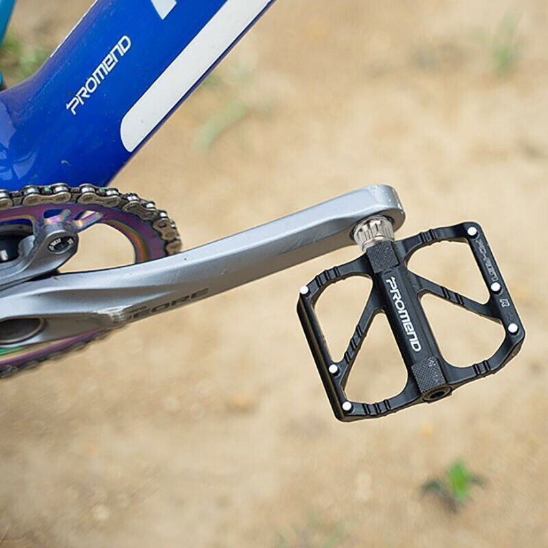 2PCS Mountain Bike Non-slip Pedals MTB Pedals Aluminum Road Bike Pedals 9/16”