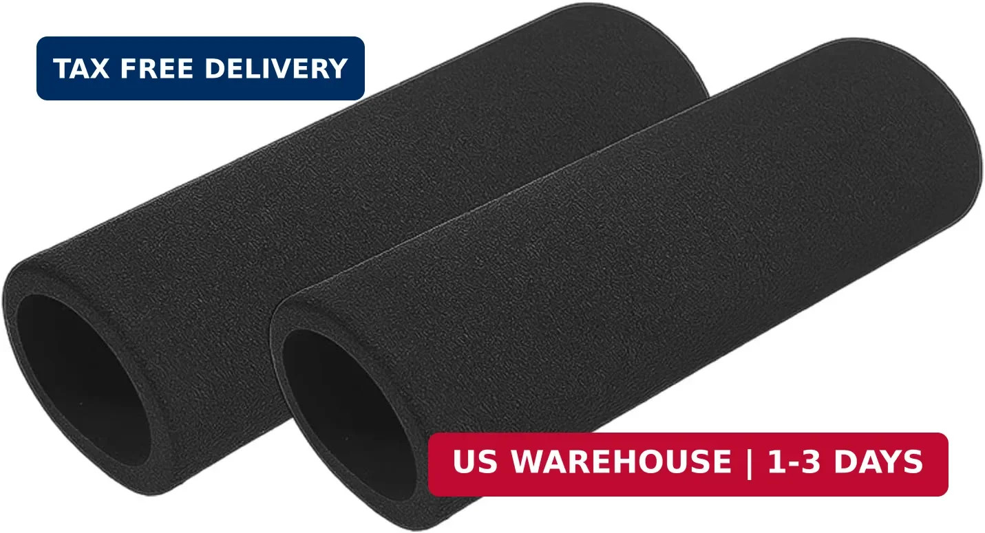 2 PCS Foam Handlebar Grips, Anti-Slip Motorcycle Bar Grip Comfortable Handle Cov