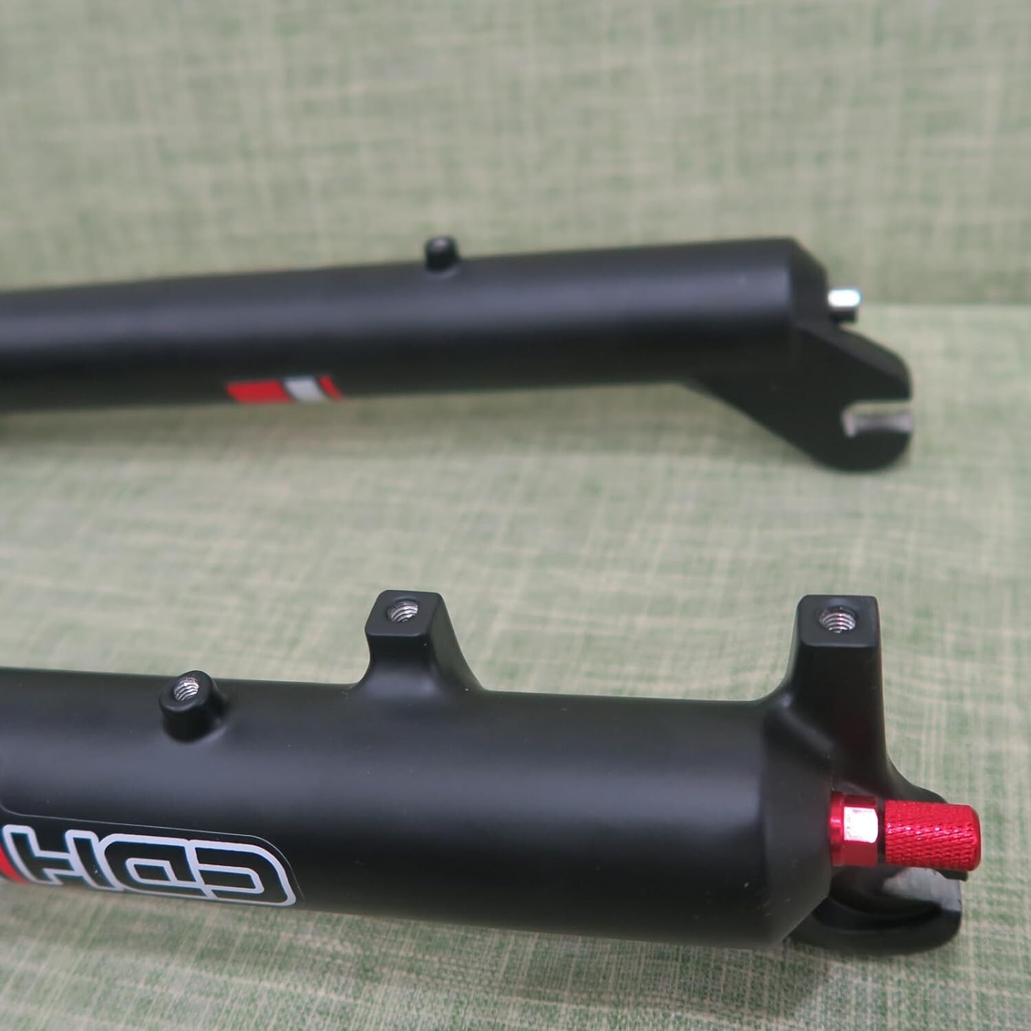 20*4.0″ Fat Bike Fork Air Suspension Fork & Headset for 44-55mm Tapered Frame