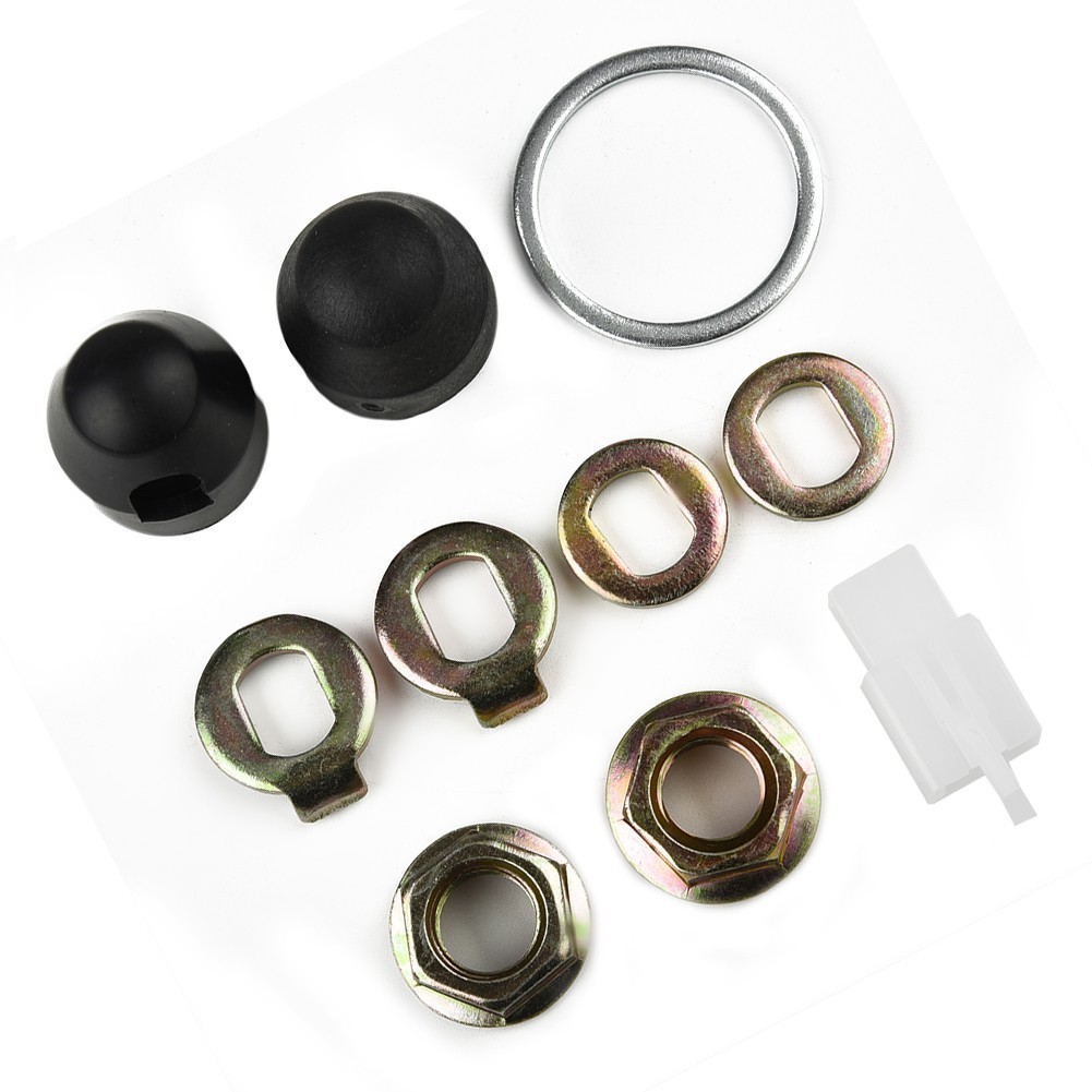 E-Bike Hub Motor-Axle/M14 Lock Nut Lock Washer Spacer Nut Cover Replacement