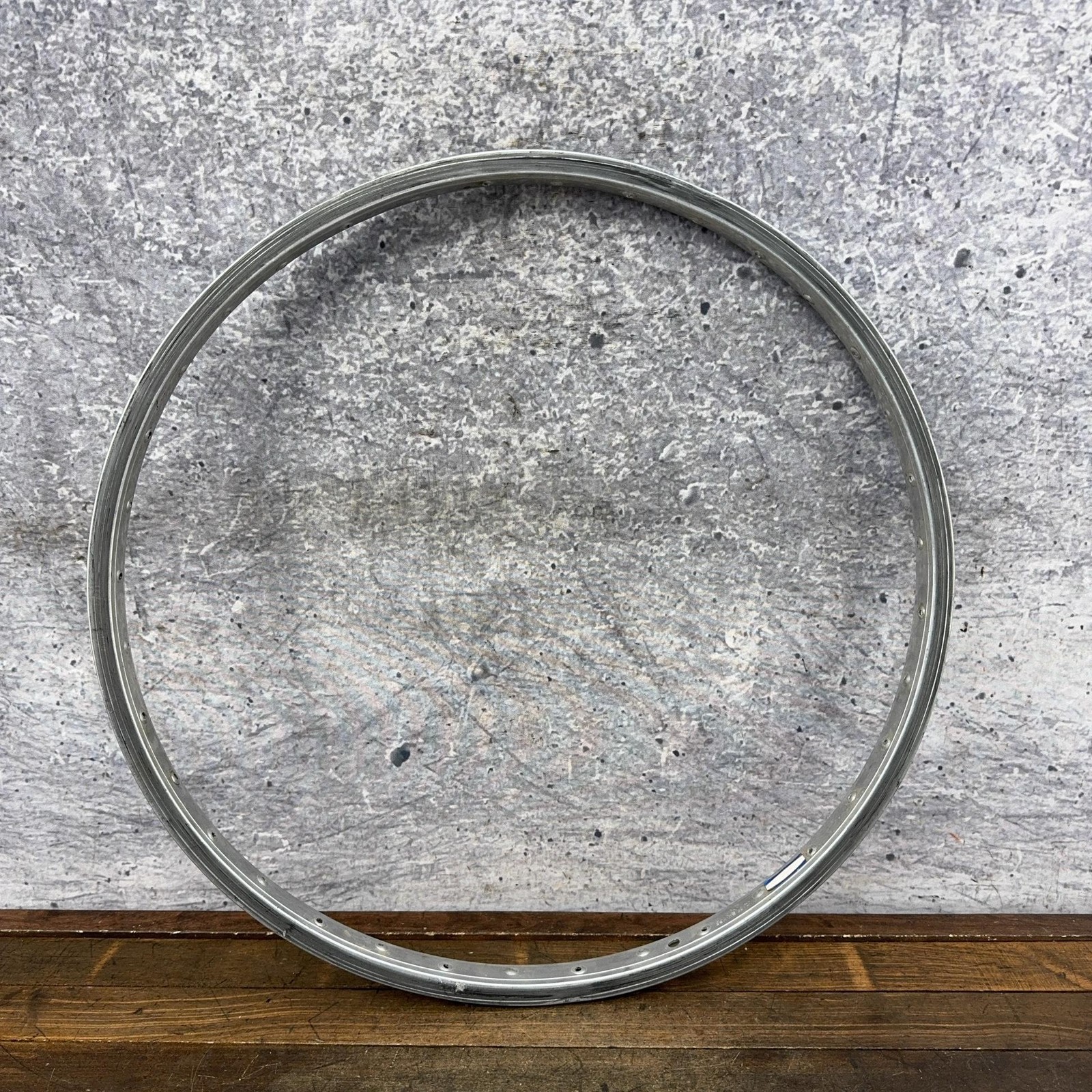 Vintage Araya 7x 26 X 1.75 Rim Silver Clincher 1980s Alloy Japan MTB 26in