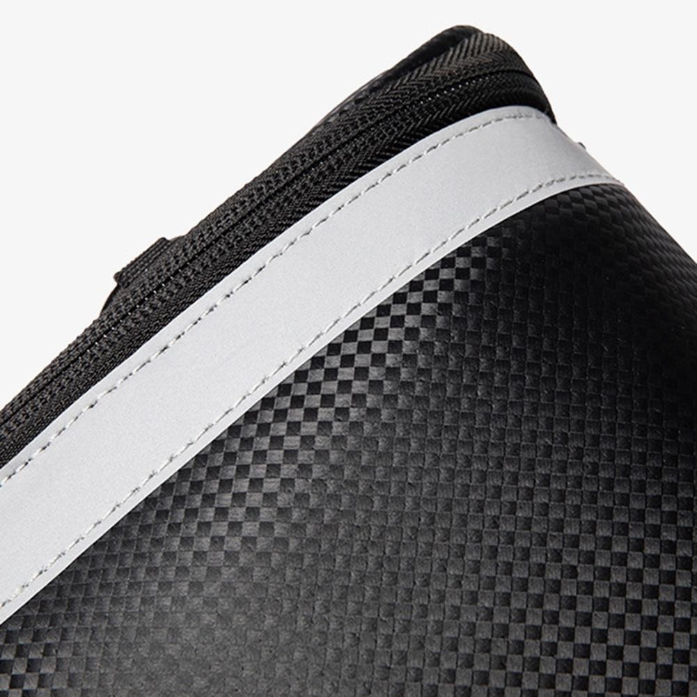 6L Bike Pannier Bag Rear Rack Storage Waterproof PU Material with Reflective