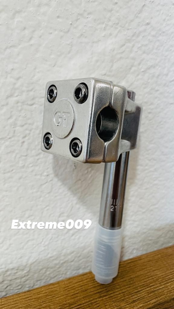 GT Mallet Style Silver Stem Gooseneck DYNO Freestyle 1980’s GYRO Reproduction