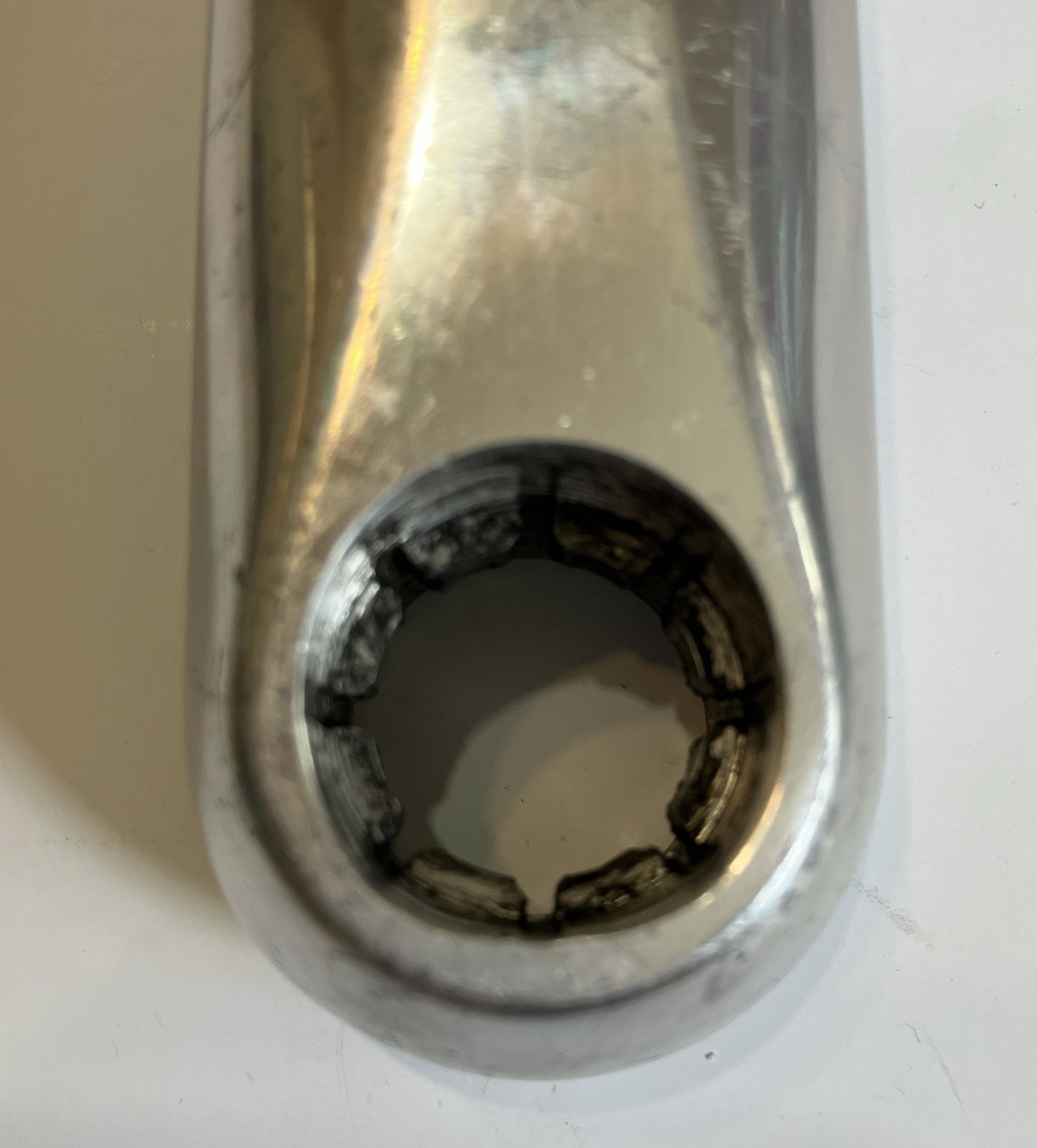 Shimano Ultegra Left Crank Arm FC 6500/6503 Japan Silver 172.5——8 spline