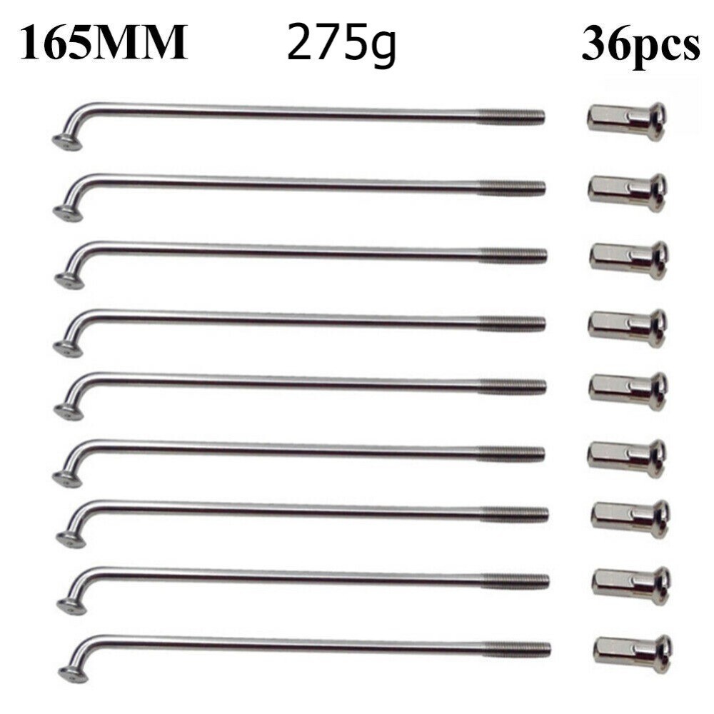 12G Electric Bicycle E-bike Wheel Tire Steel Spokes-Bike-Parts 36X 80-305mm