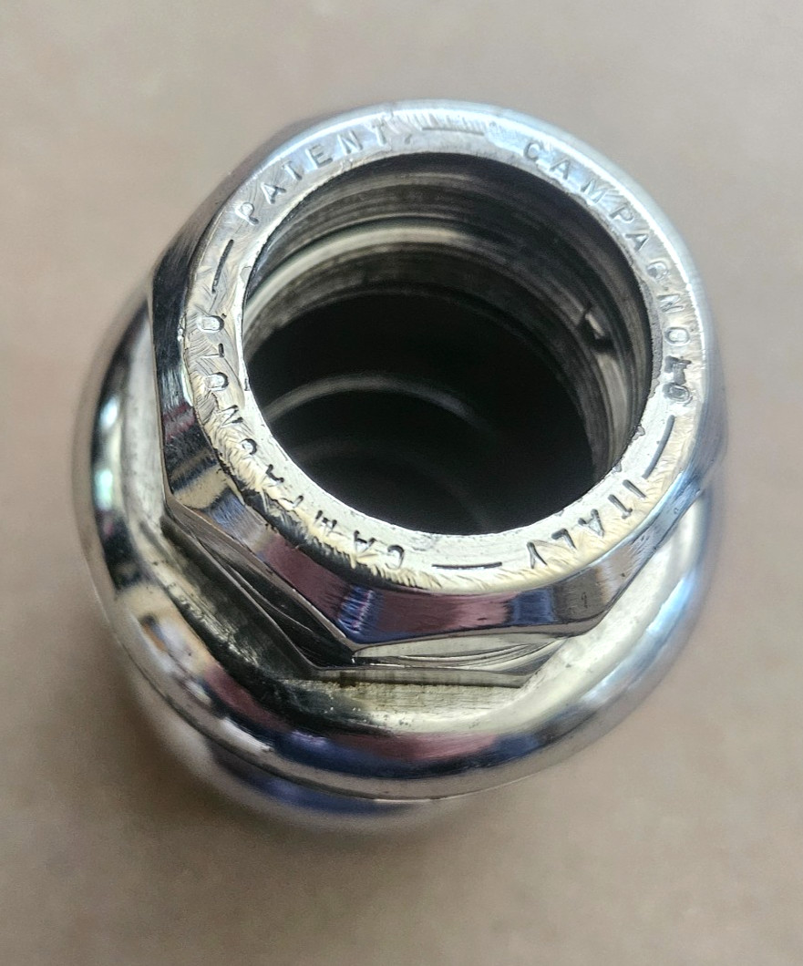 CAMPAGNOLO Record Strada, c Headset, 1970s, French-25x 1.00, VGC