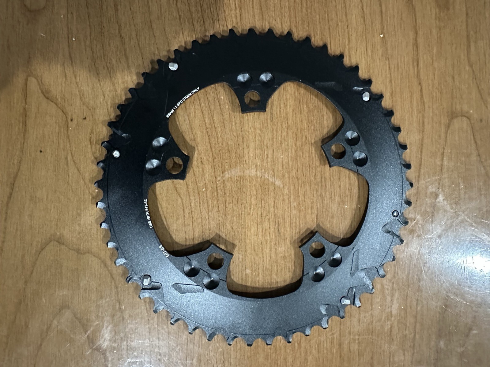 SRAM 50 tooth 50t Road Compact Chainring 11-speed 110 BCD use with 34t for 50/34