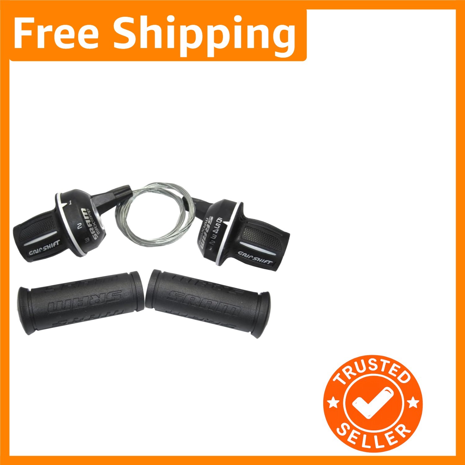 MRX Comp 6-Speed Bicycle Twist Shifter Set – Durable Performance & Easy Install