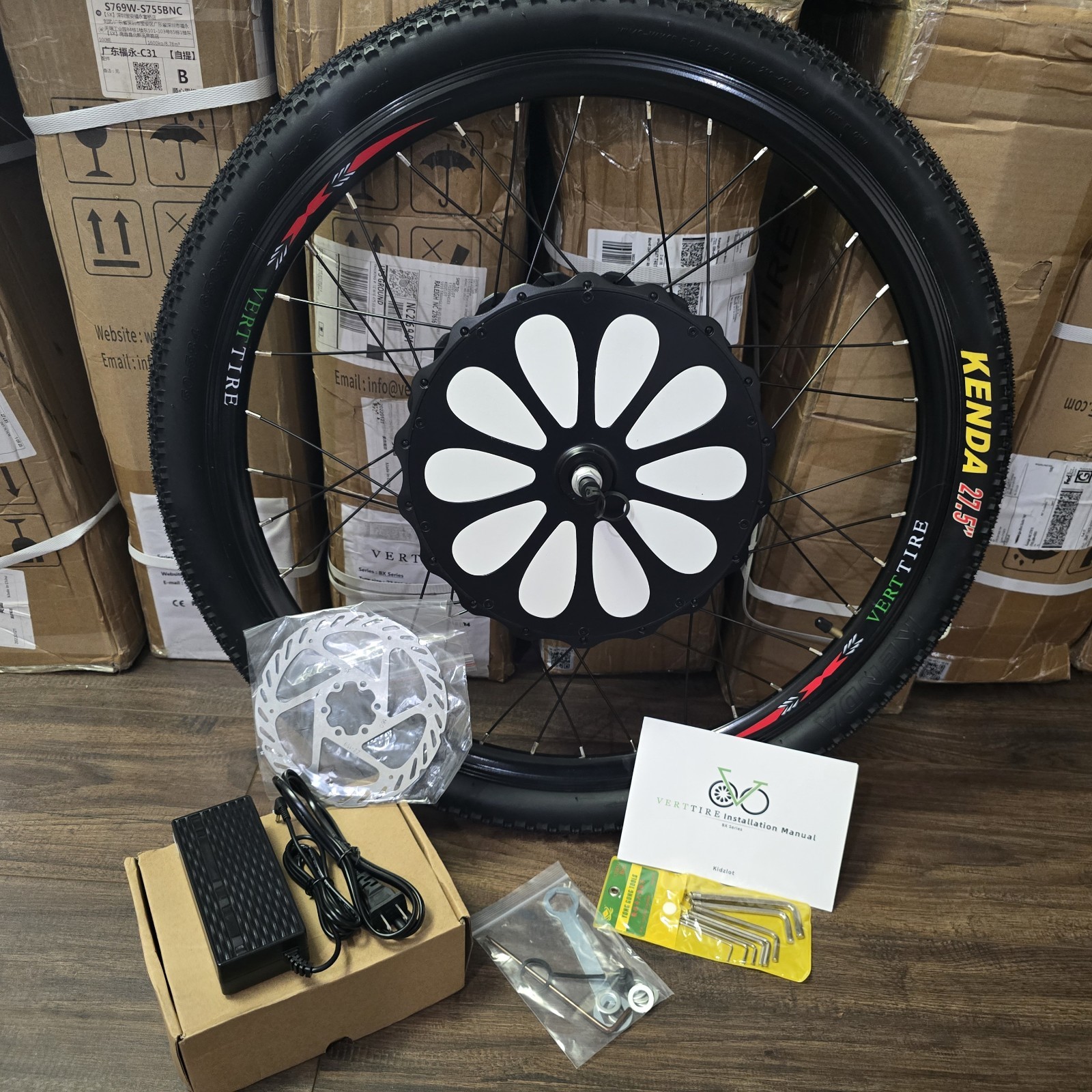 New Verttire conversion kit wireless front