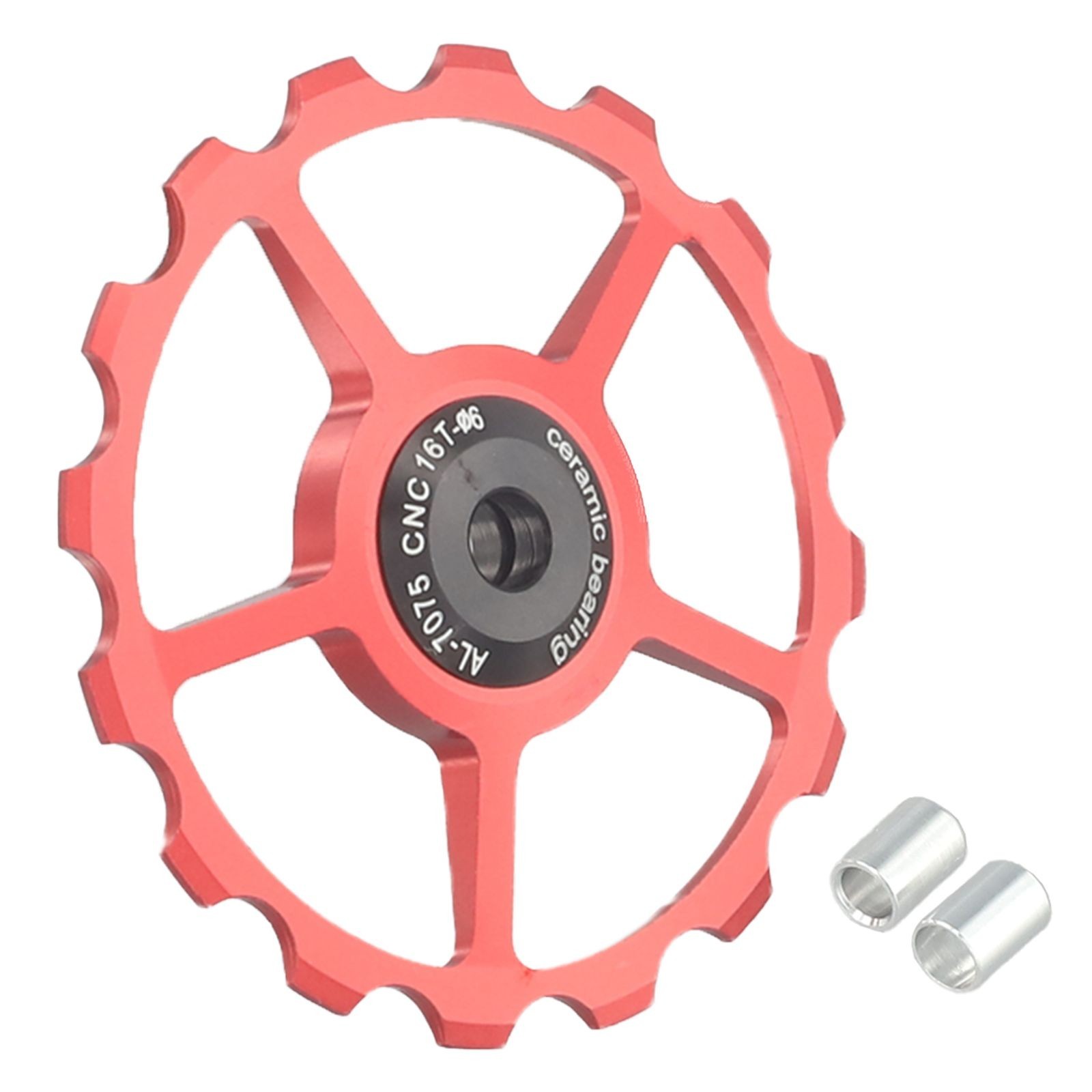 1x 17T Wheel MTB Ceramic Bearing Pulley Replacement Rear Derailleur New