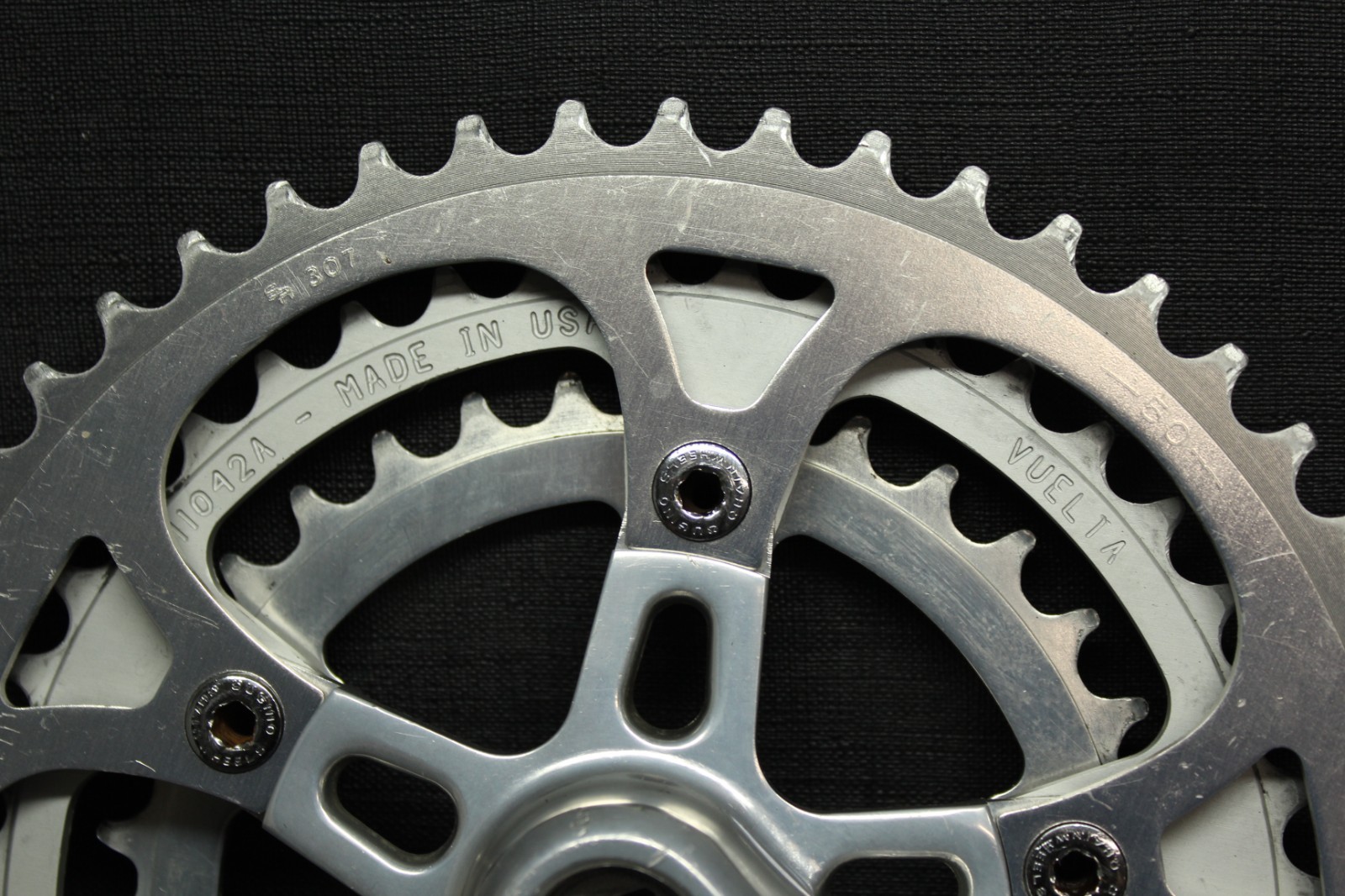 Vintage SUGINO Mighty Tour 3 speed Road bike Triple crankset 170mm 50-42-34T