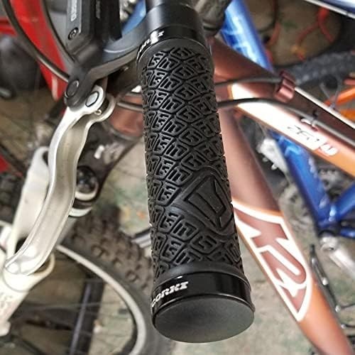 Mountain Bike Grips – Double Lock-On Rubber Handlebar Grips 22mm Size