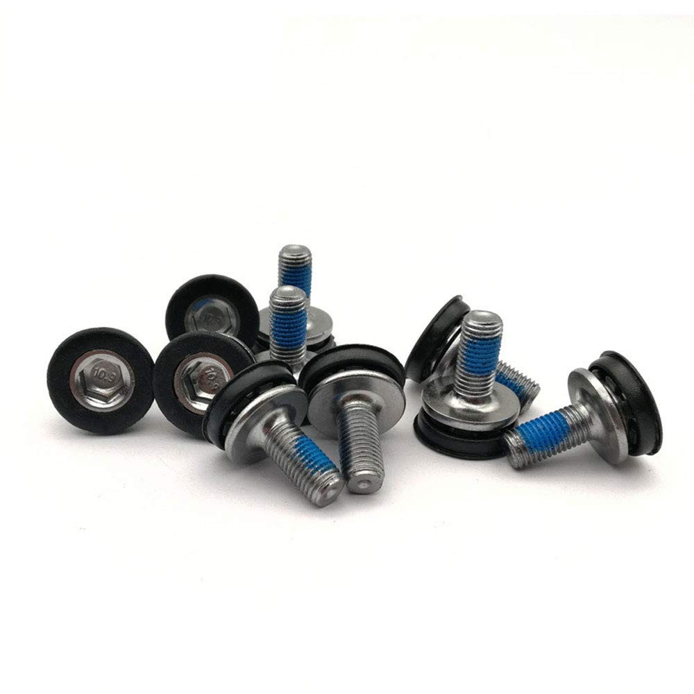 Bike Hex Crank Arm Bolts 8mm Allen Key Bolt Screws Capless Bottom Bracket Axle