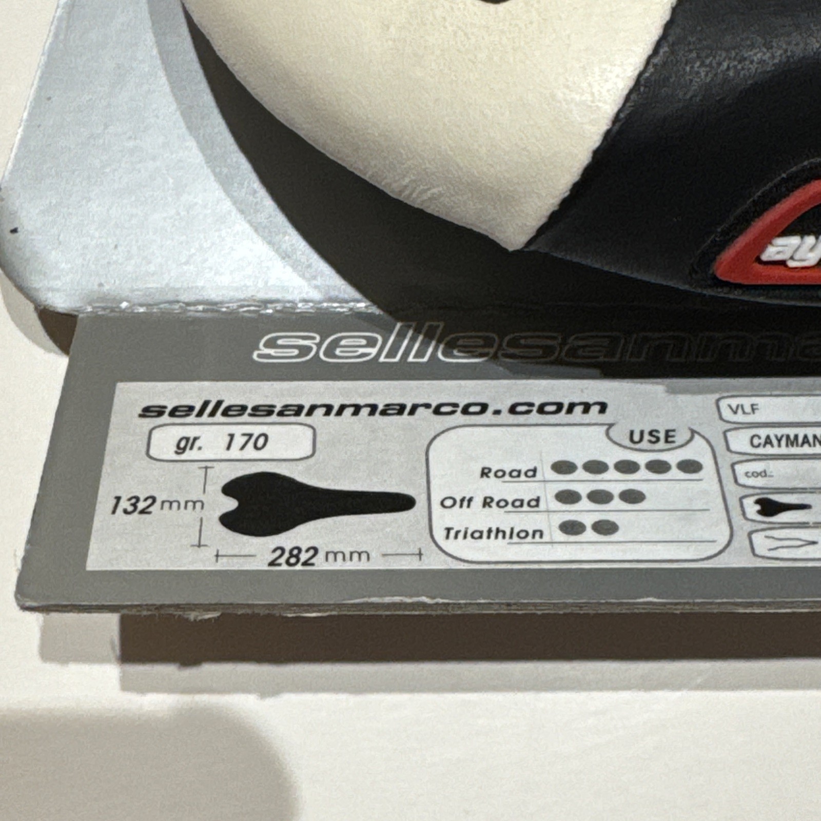 NOS Selle San Marco Bilanciata saddle SIZE 235 Titanox Rails Never Mounted