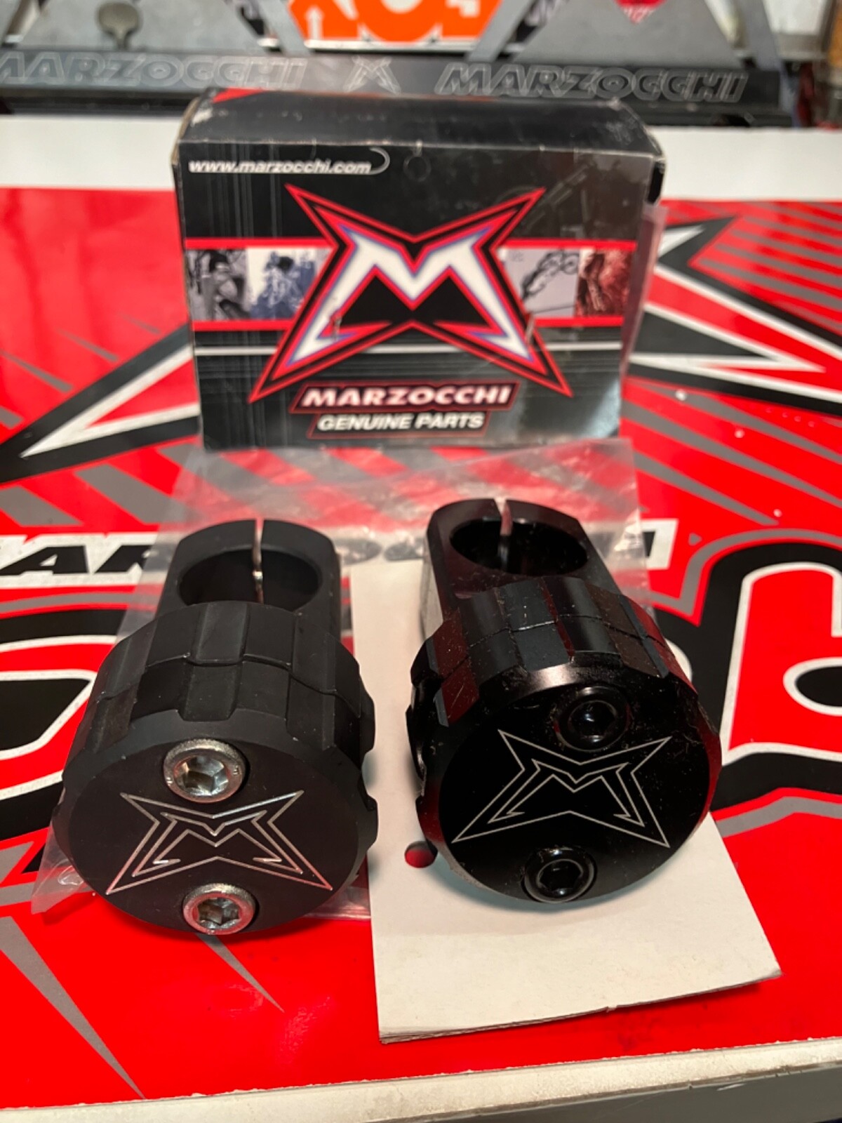 Marzocchi Mid-School, NOS- EXPERT 1 1/8” BMX stem.. #1017209