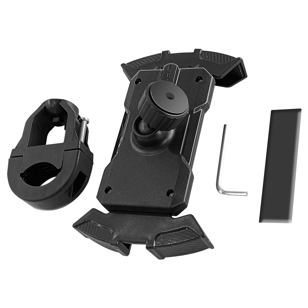 360° Motorcycle Bike Bicycle Phone Holder Handlebar Mount GPS MTB Silicone