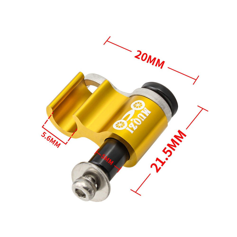 5pcs MTB Mountain Bike Bicycle Oil Line Tube Pipe Conversion Mount Upgrade Parts