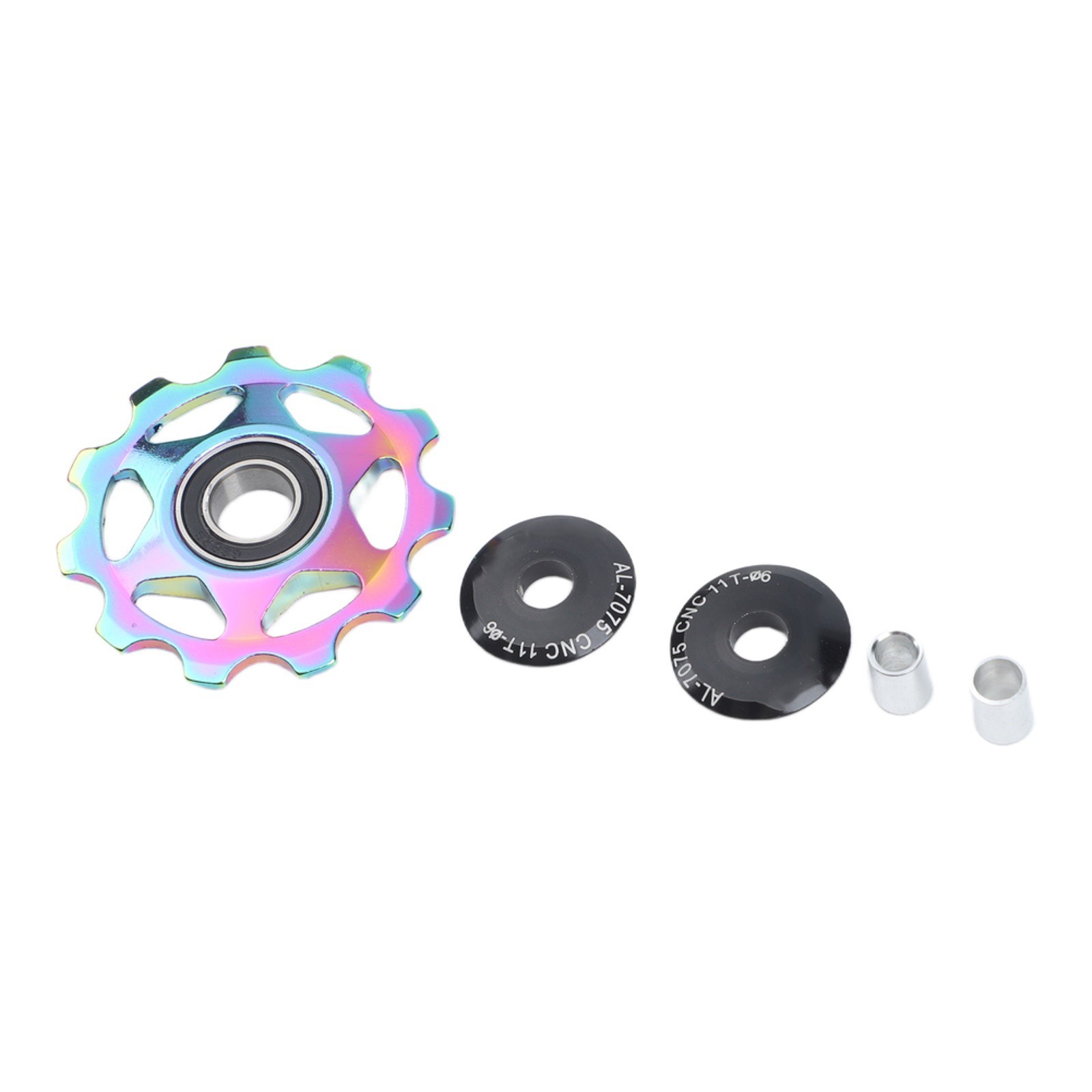 Aluminum Alloy 11T 13T Derailleur Roller Wheel for Mountain and Road Bikes