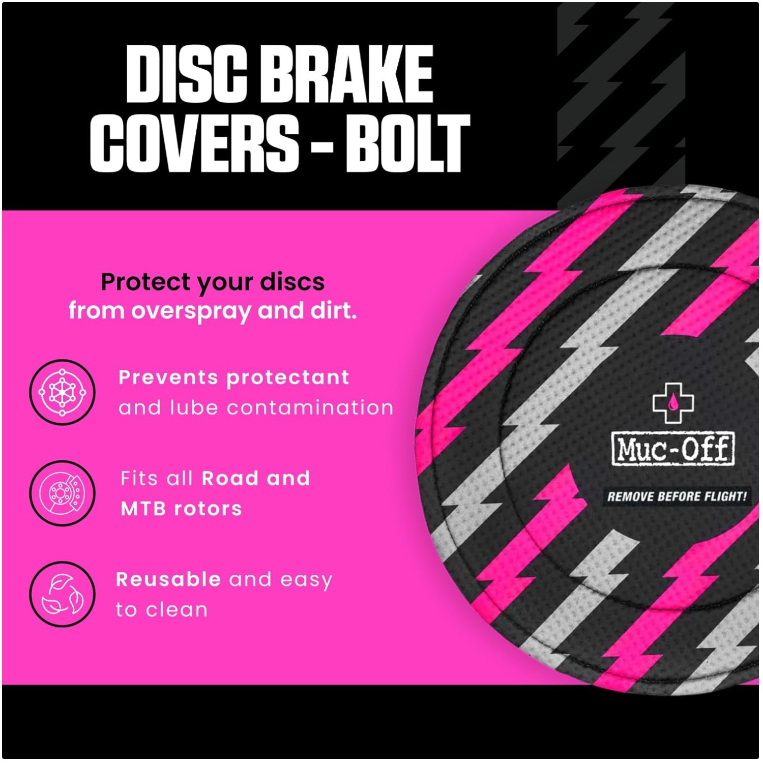 Bike Disc Brake Protectors – Washable Covers