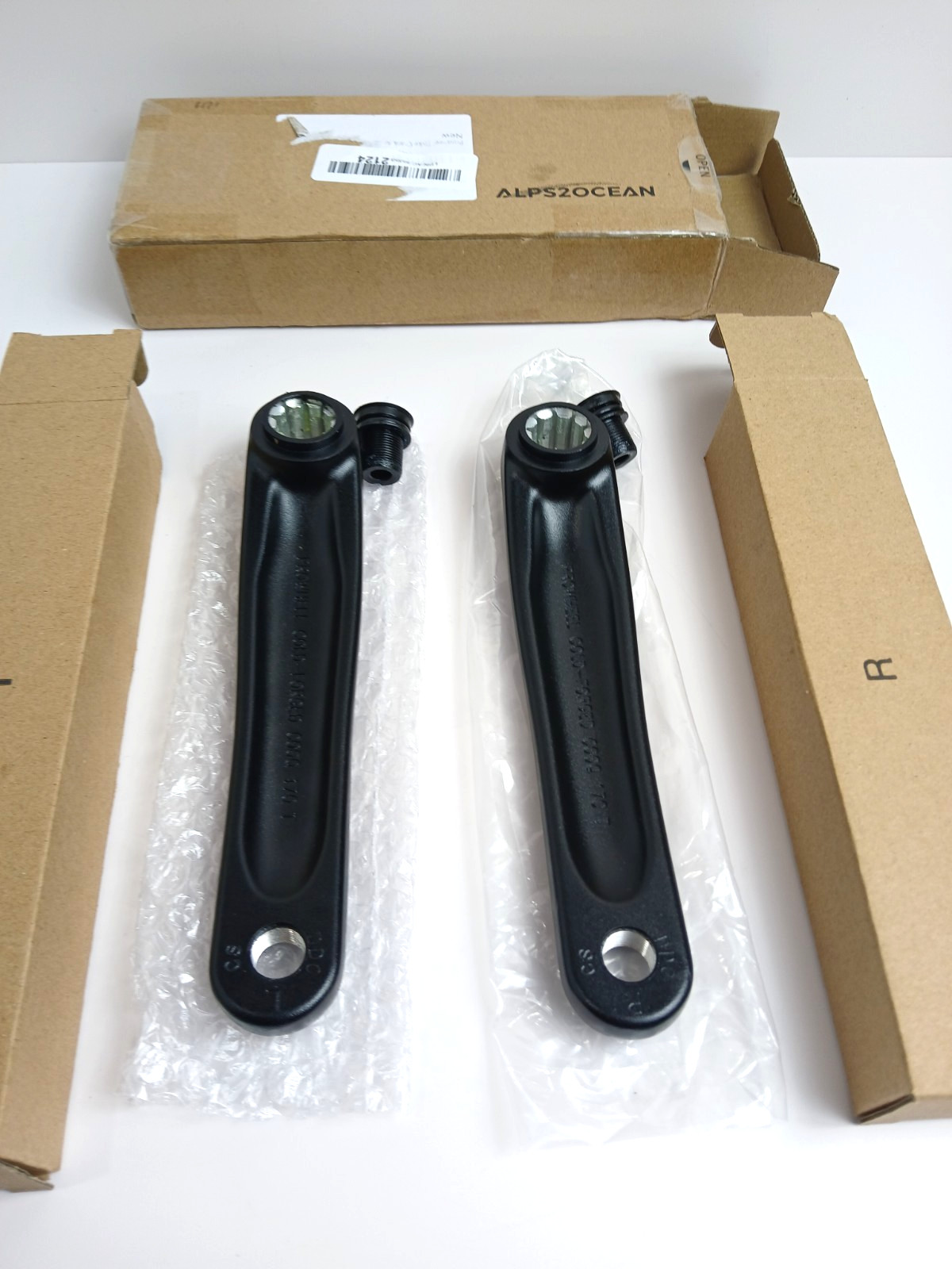 PROWHEEL Ebike ISIS Crank Arm 127-175mm for Bosch Yamaha Brose Bafang Panasonic