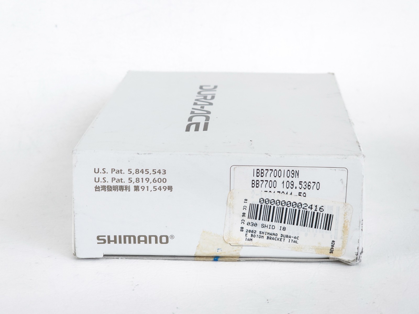 NEW Shimano Dura-Ace 9s Octalink v1 Bottom Bracket ITA Classic Vintage XTR