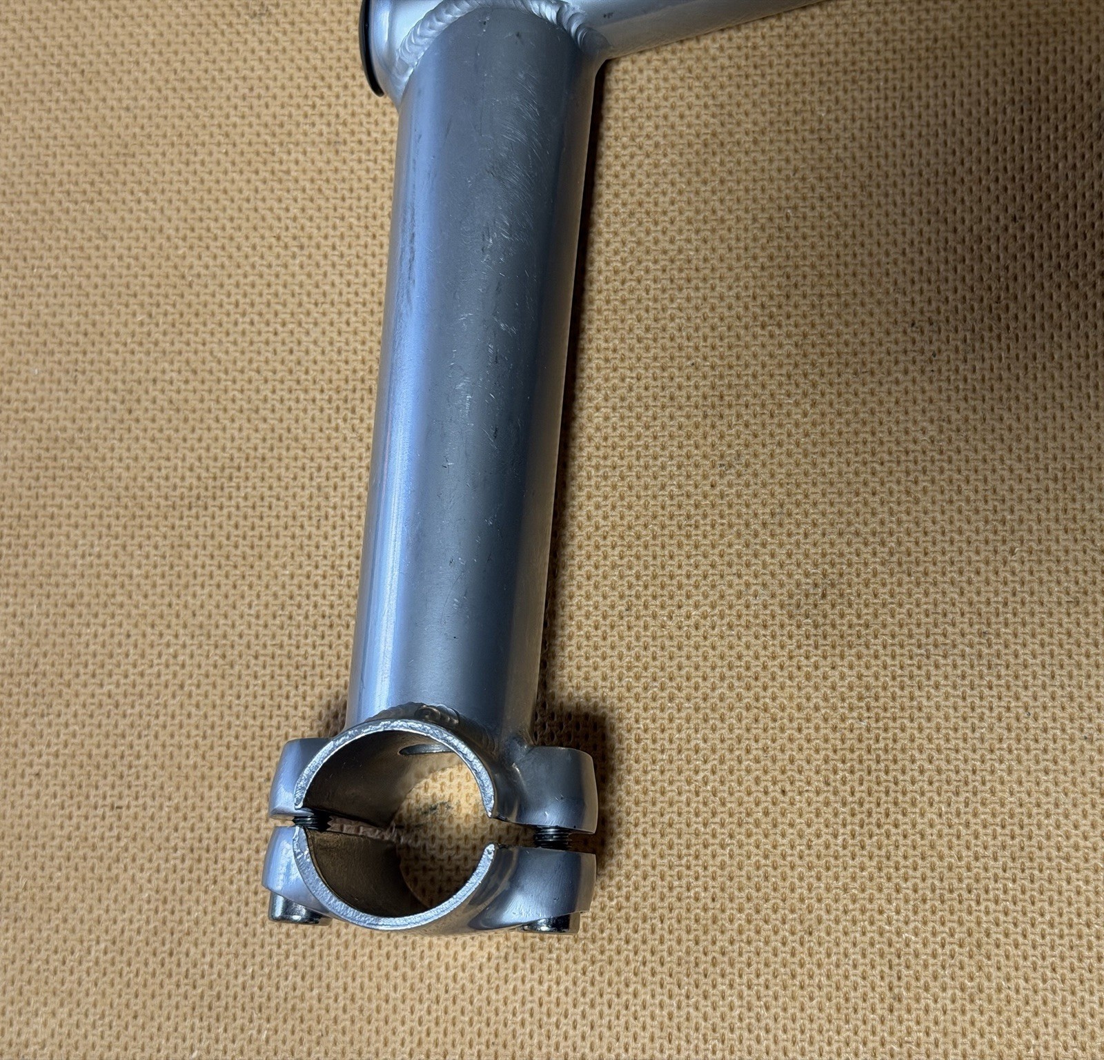 Vintage Chromoly Quill Stem 1 1/8” x 135mm Removable Face Plate 2-Bolt