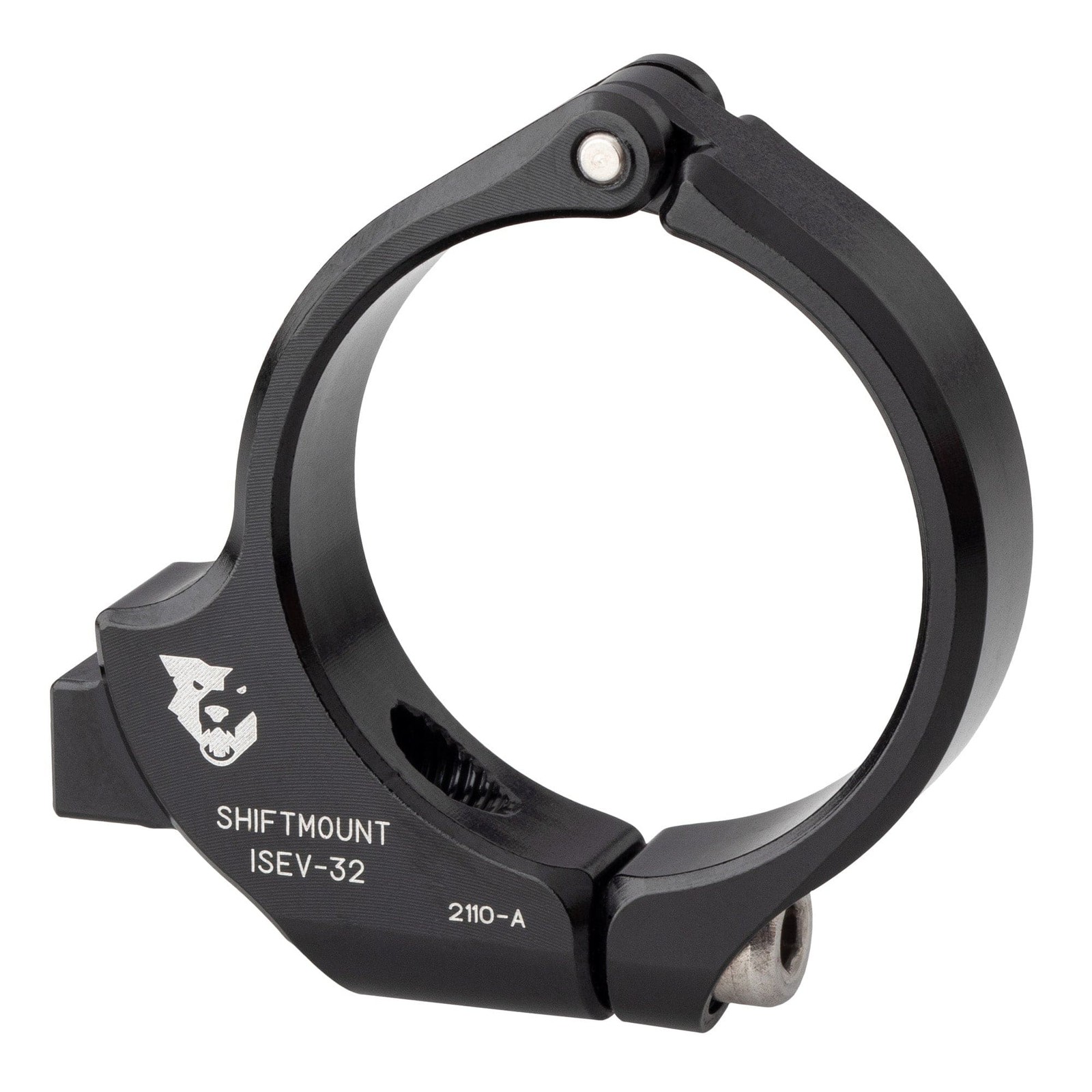 Wolf Tooth ISEV-31.8 Clamp | Aluminum Drop Bar Shifter Mount for SRAM