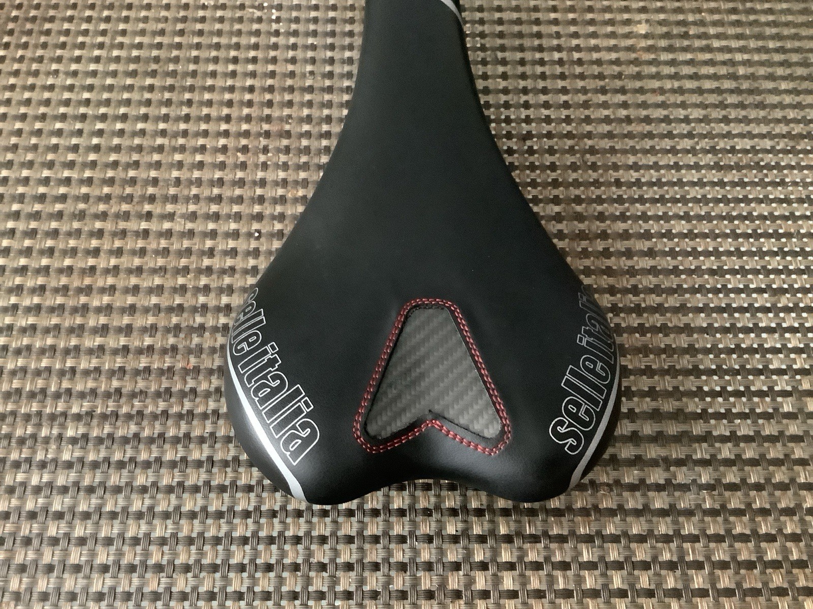 Selle Italia SLR Ti316 Rail Black Red Silver Saddle 275mm x 135mm MSRP $175!