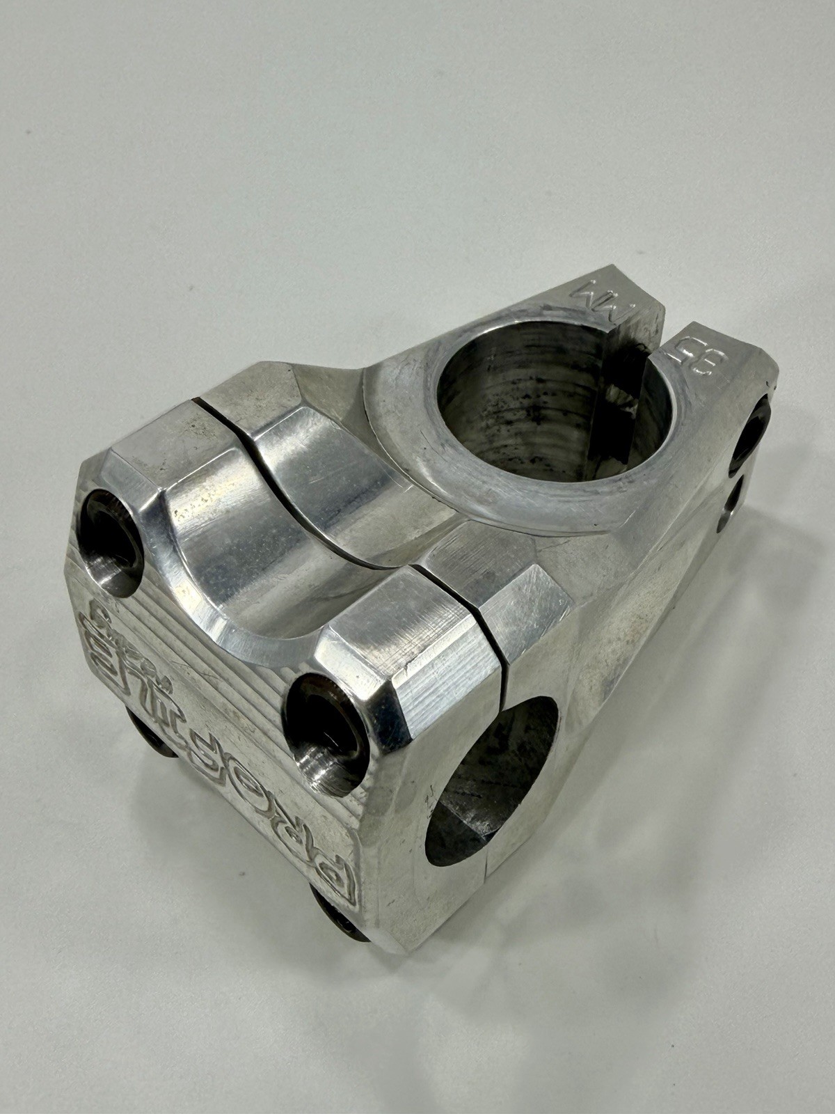 Profile Racing Micro Mini BMX Stem 1” Threadless 35mm Reach USA Made Polished