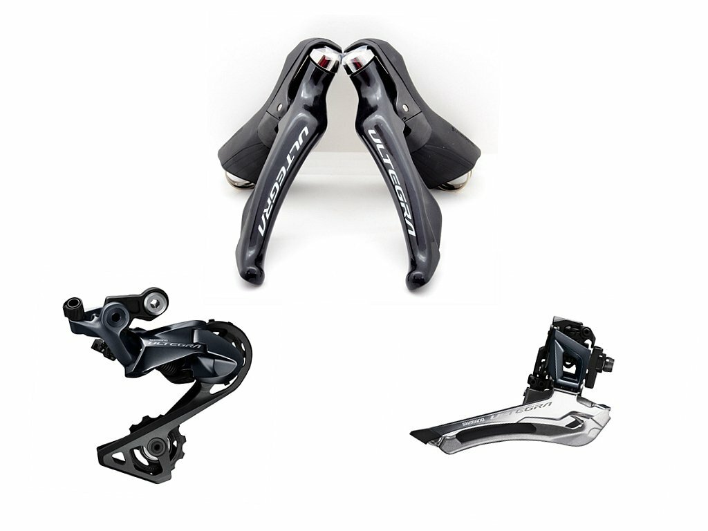 Shimano Ultegra R8000 Dual Control Levers & RD-R8000-SS & FD-R8000 Groupset