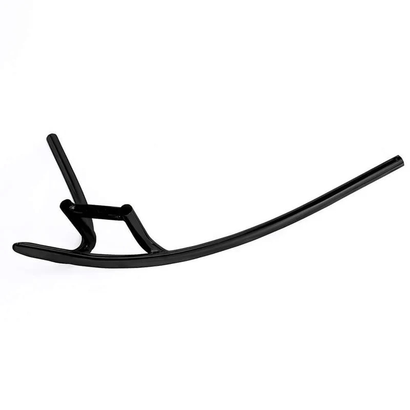 Tracer 95mm High Rise Vintage Chrome Cruiser V Handlebar for Beach Bicycle
