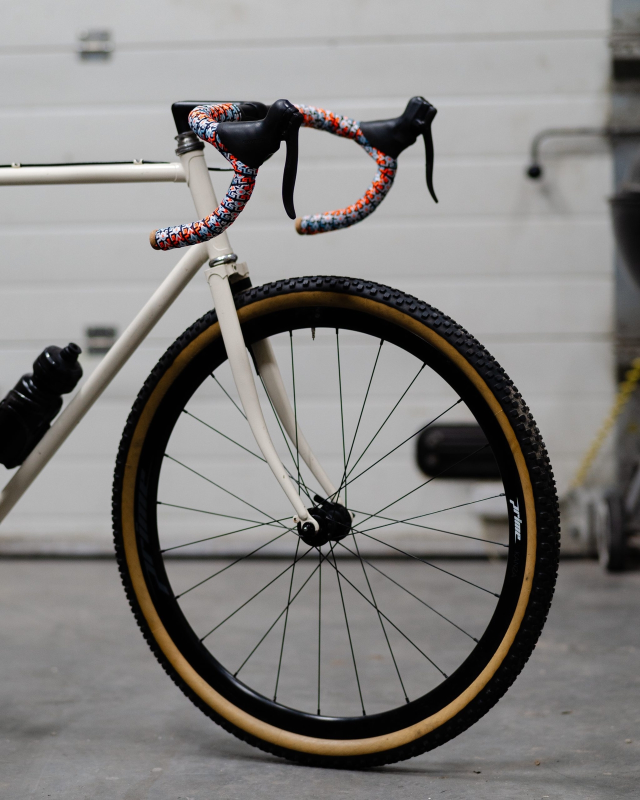 BTP Bicycle Handlebar Tape Woven TRIBAL BROWN Road Touring MTB Bikes