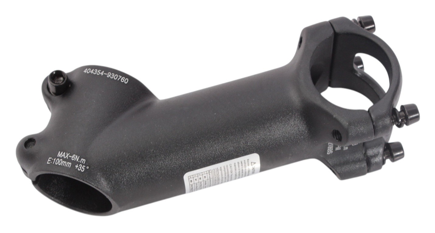 PRISM V2 Stem 100mm 35° 31.8mm Aluminium Trekking City Bike