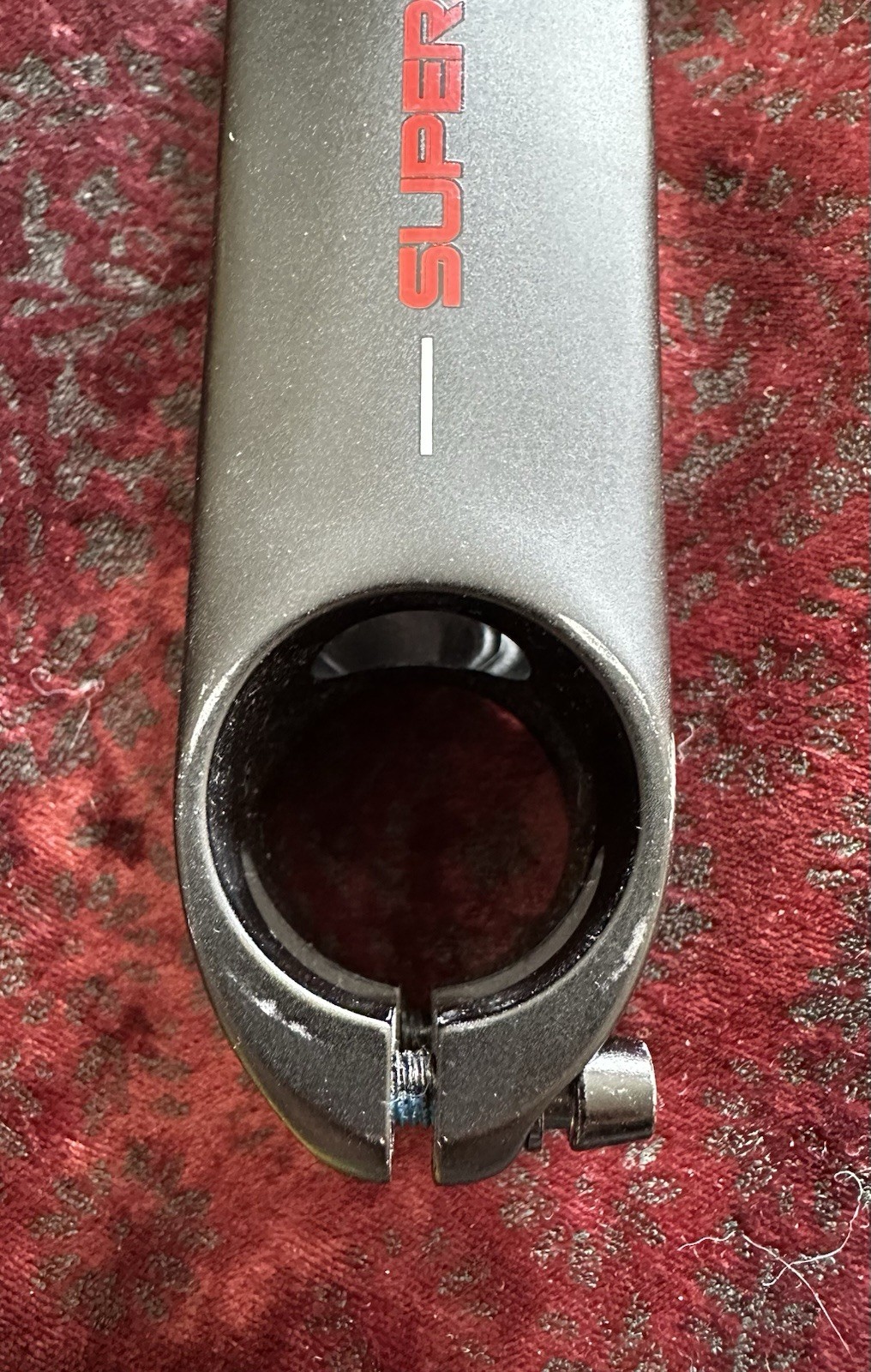 Deda Elementi Superzero Threadless Stem | 120mm | 82° | 31.8 | Black