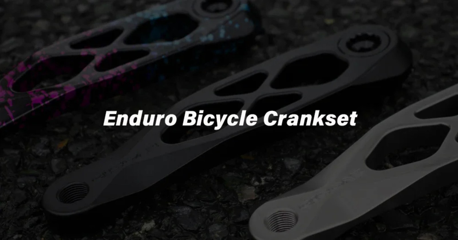MTB Bike Crank 165mm DUB Axis 29mm Mountain Bicycle Crankset 3nail For Enduro AM