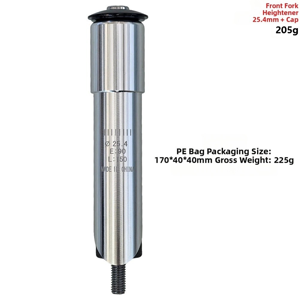 Aluminum Folding Bike Fork Riser Adjustable Height 4-8cm 22.2mm 25.4mm Fit