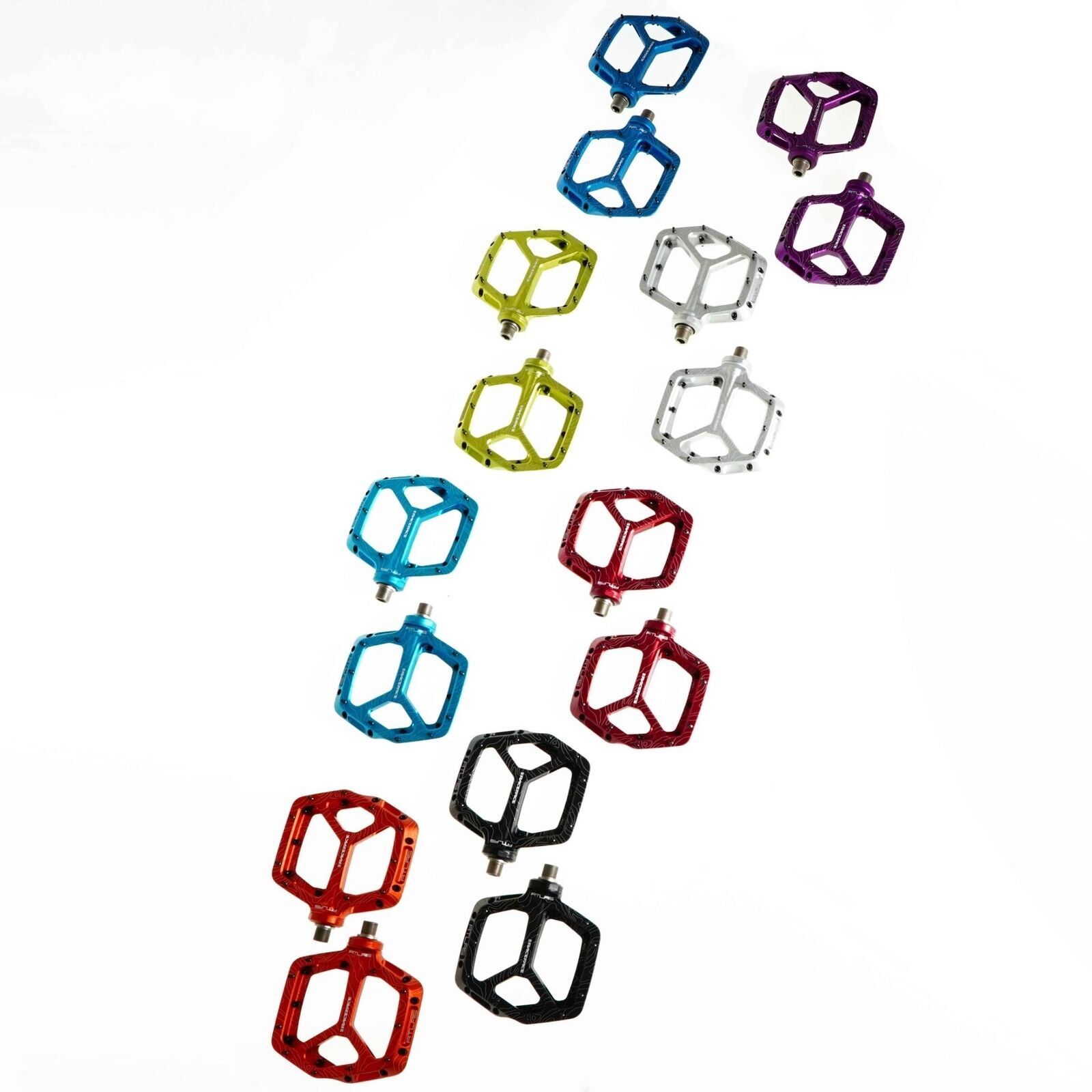Race Face Atlas Platform Pedals 9/16″ Mountain Bike MTB Alloy Pedal 8 Colors