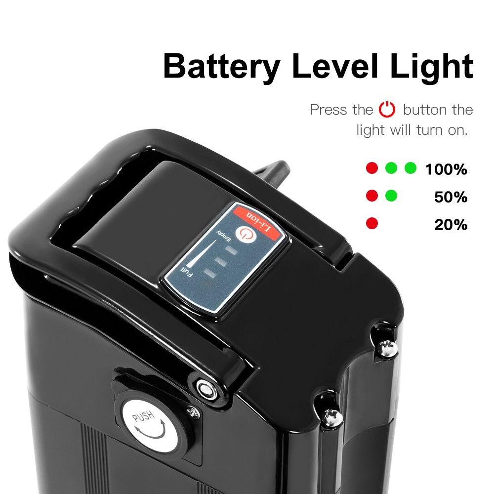 48V 15.6Ah ECOTRIC Hammer FAT20850C Ebike Battery Electric Bicycle Battery 48V
