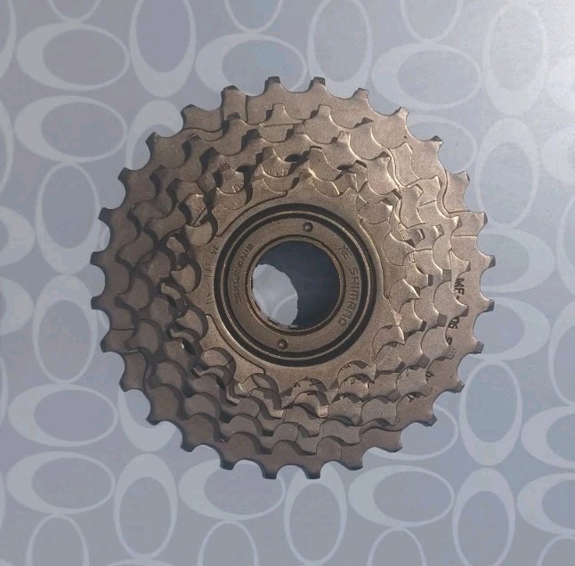 NOS Shimano 6 Speed SIS Freewheel 14-16-18-21-24-28 Brown