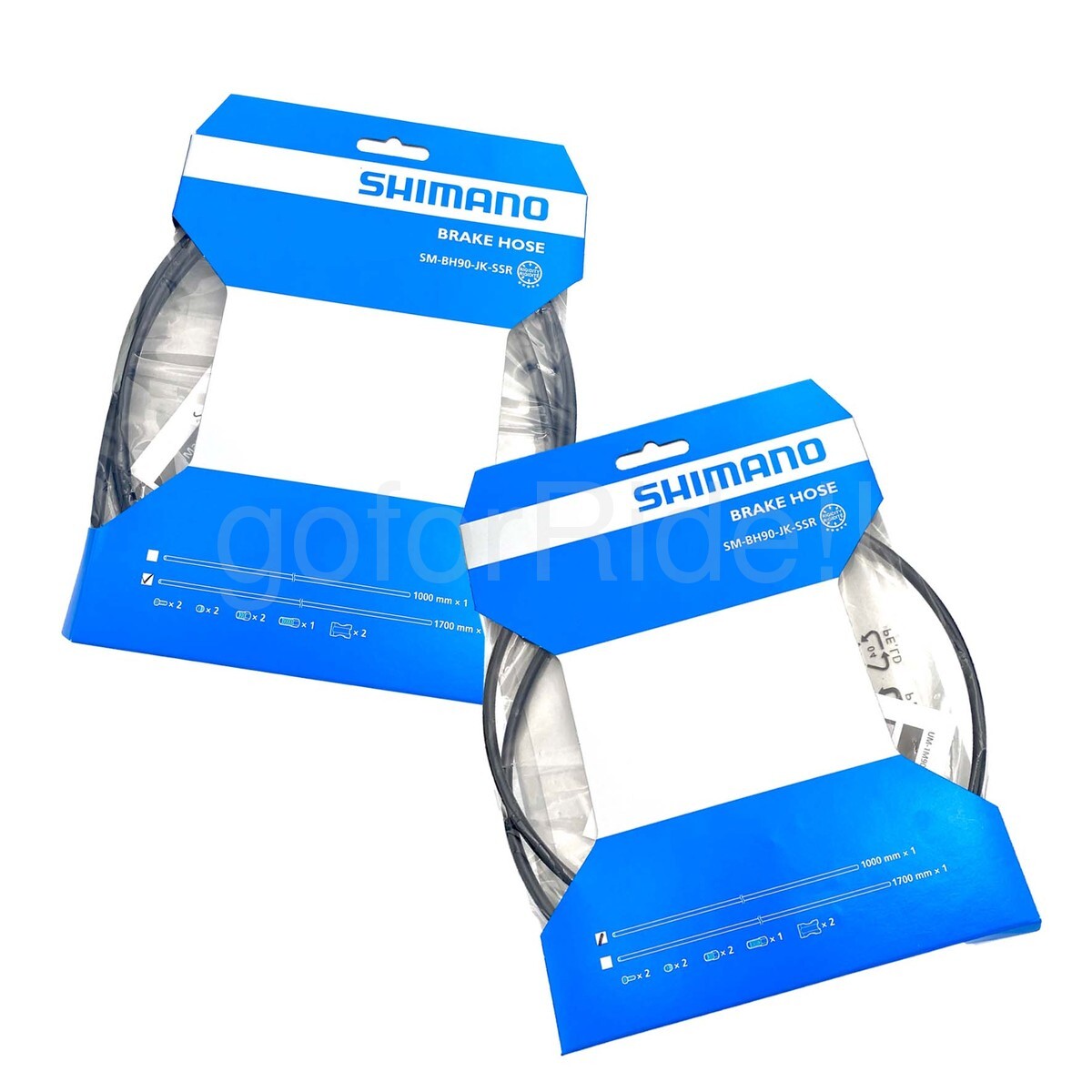 Shimano SM-BH90-JK-SSR Disc Brake Hose 1000+1700mm Kit Dura-Ace Ultegra 105