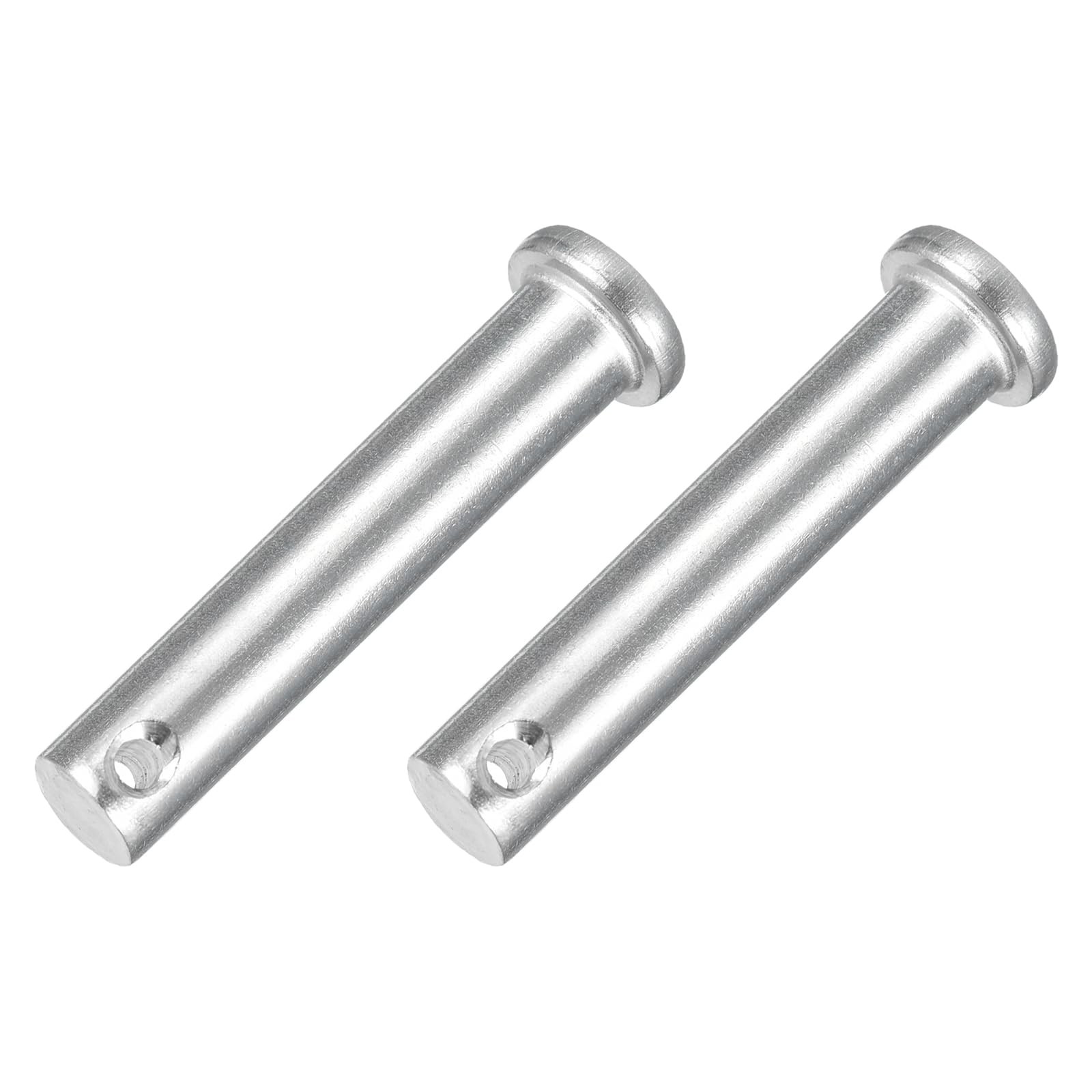 uxcell 2Pcs 3/8″ x 2″ Single Hole Clevis Pins, 304 x 2″, Silver