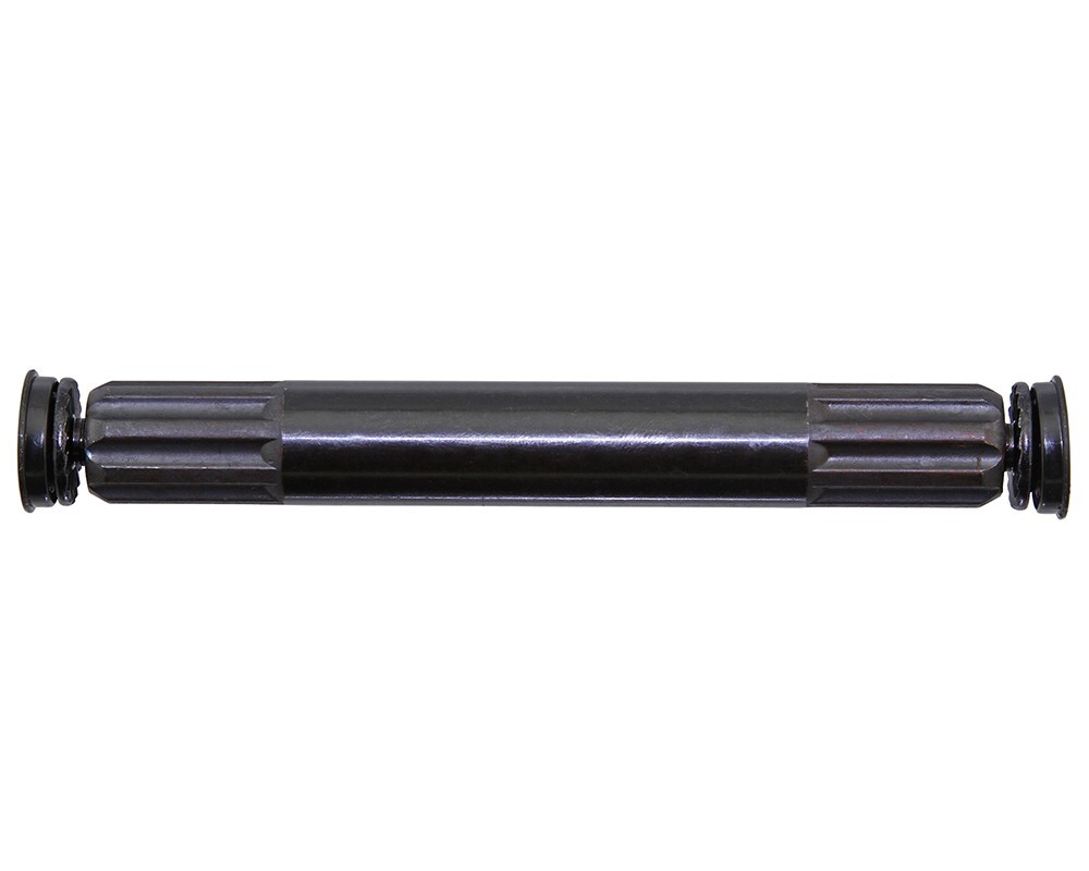 AltaLine Bicycle Bike Crank Spindle Axle 19mm x 8t x 138mm Black.