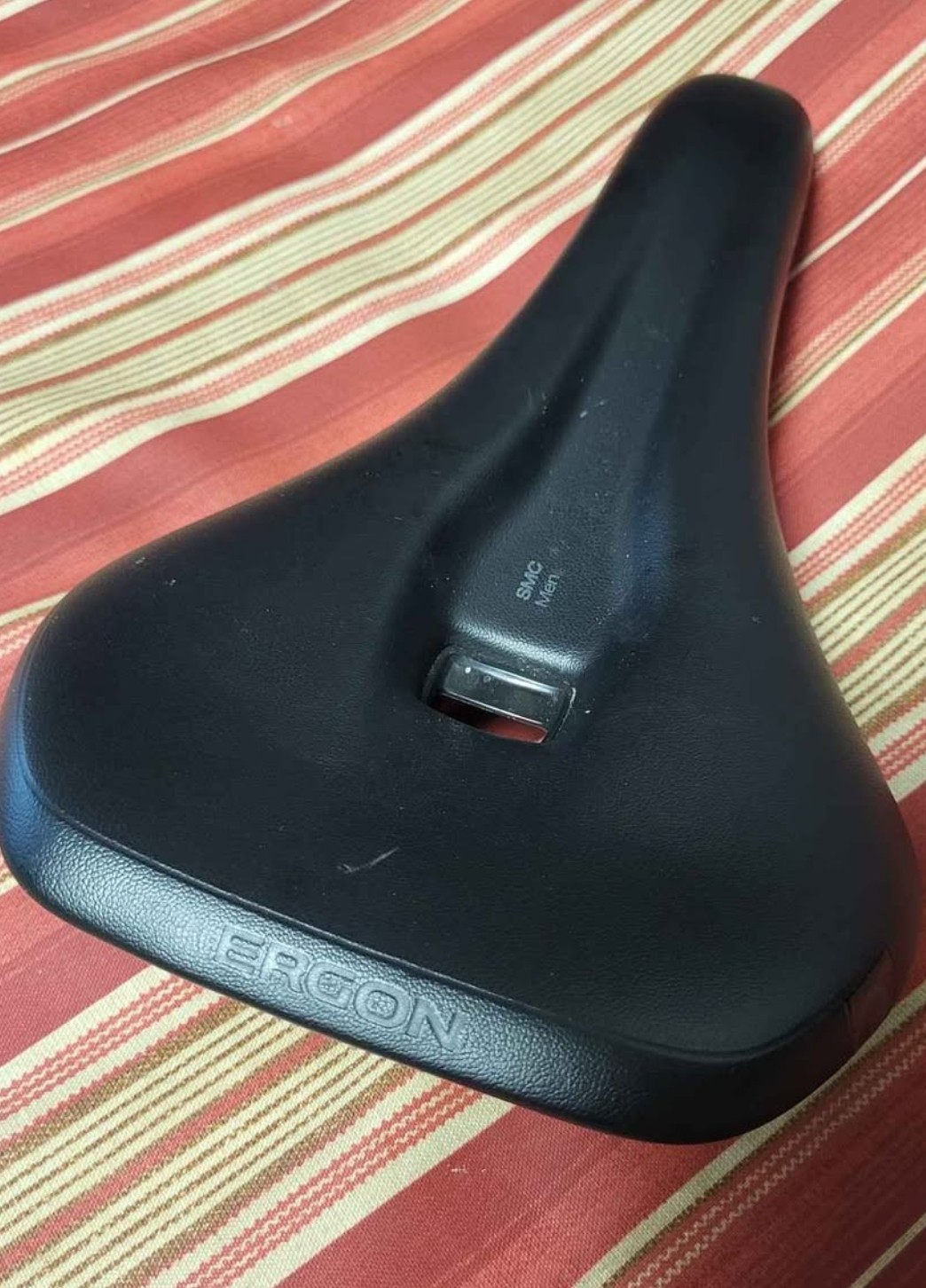 Ergon SMC Men Bicycle Saddle/Seat Black Medium/Large