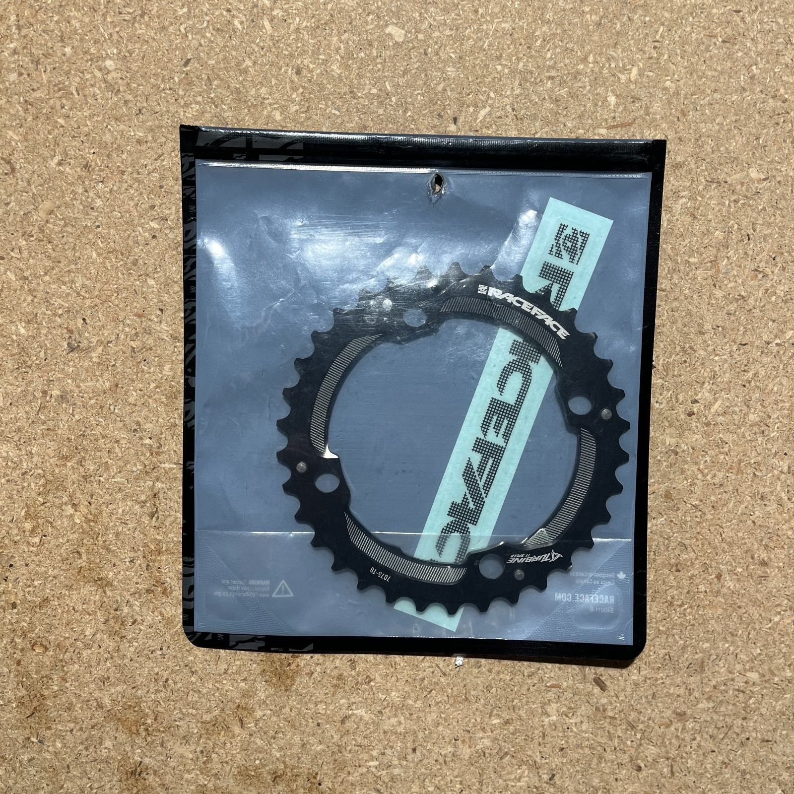 RaceFace Turbine 11-Speed Chainring: 104mm BCD, 34t, Black