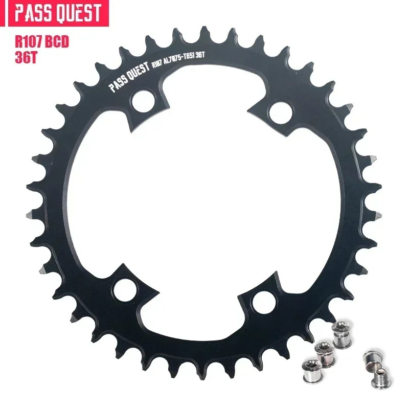 107 Bcd Chainring Round Chainwheel for 12 Speed Mountain Bike Crankset 36-58T