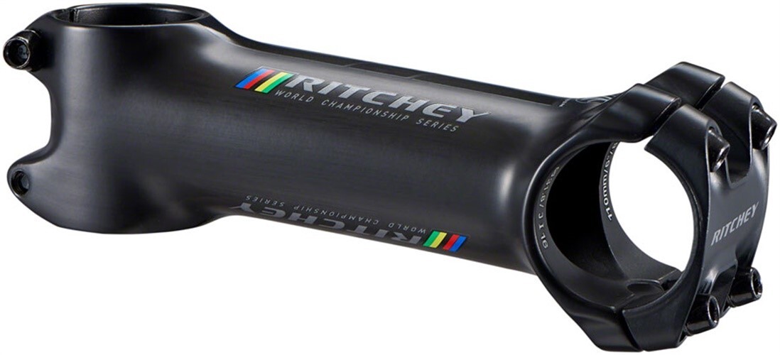Ritchey WCS Carbon Matrix C220 84D Stem – 110mm, 31.8 Clamp, -6, 1 1/8″, Carbon,