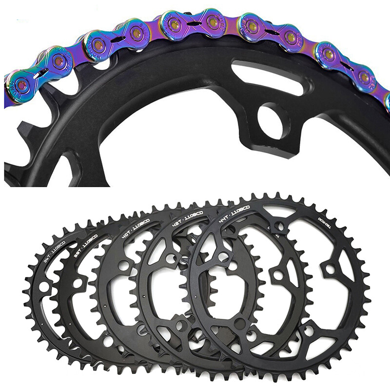110BCD Chainring Narrow Wide Round Chain Ring 36 38 40 42 44T for Mountain Bike